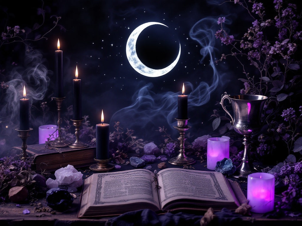 Hecate's Mystery Wax Melt box with frankincense and myrrh